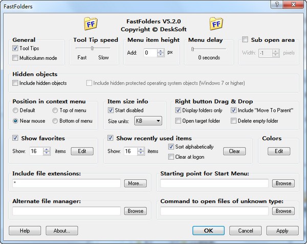 FastFolders v5.12.0