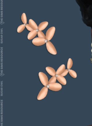 模拟人生4花瓣珍珠女性耳环MOD下载最新版