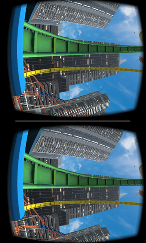VR过山车3D游戏