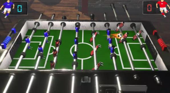 真实桌上足球Fossball3D游戏