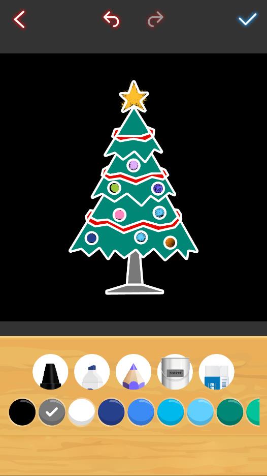 圣诞学画画app