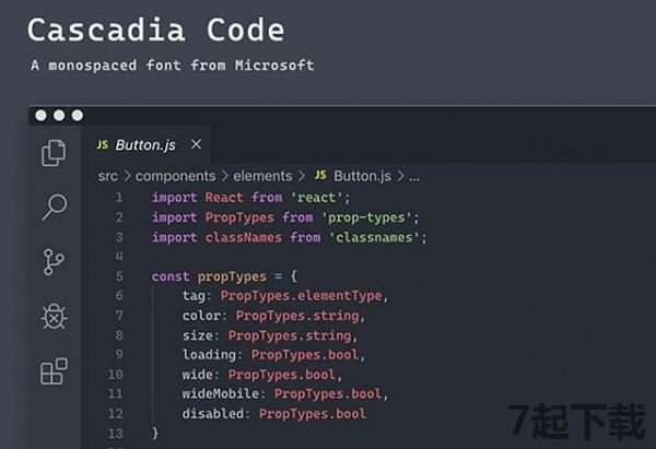 Cascadia Code微软编程字体