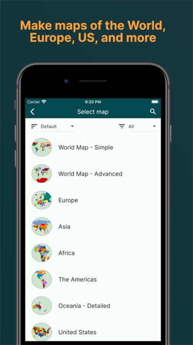 mapchart app
