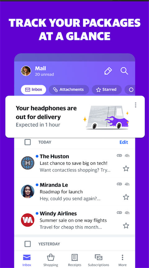 Yahoo邮箱app