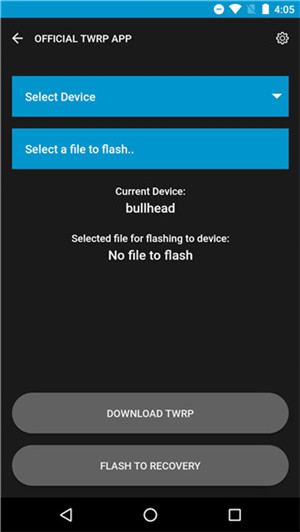 TWRP Recovery全机型中文版 v1.22 app