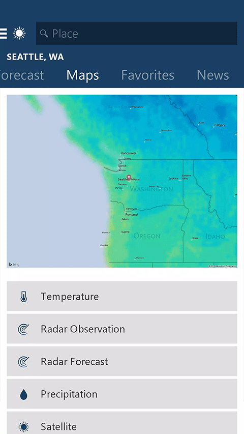 微软天气(msn)app