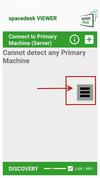 Spacedesk平板端使用教程截图1