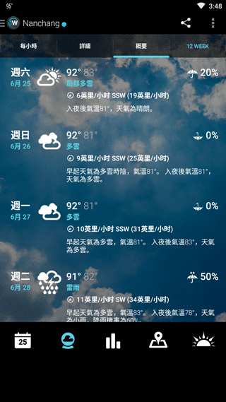 1Weather天气app