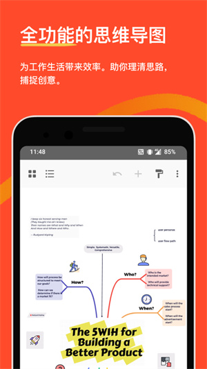 XMind思维导图绿色版吾爱版 v24.01.14278 app