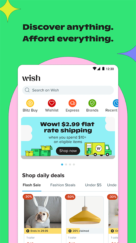 wish跨境电商app